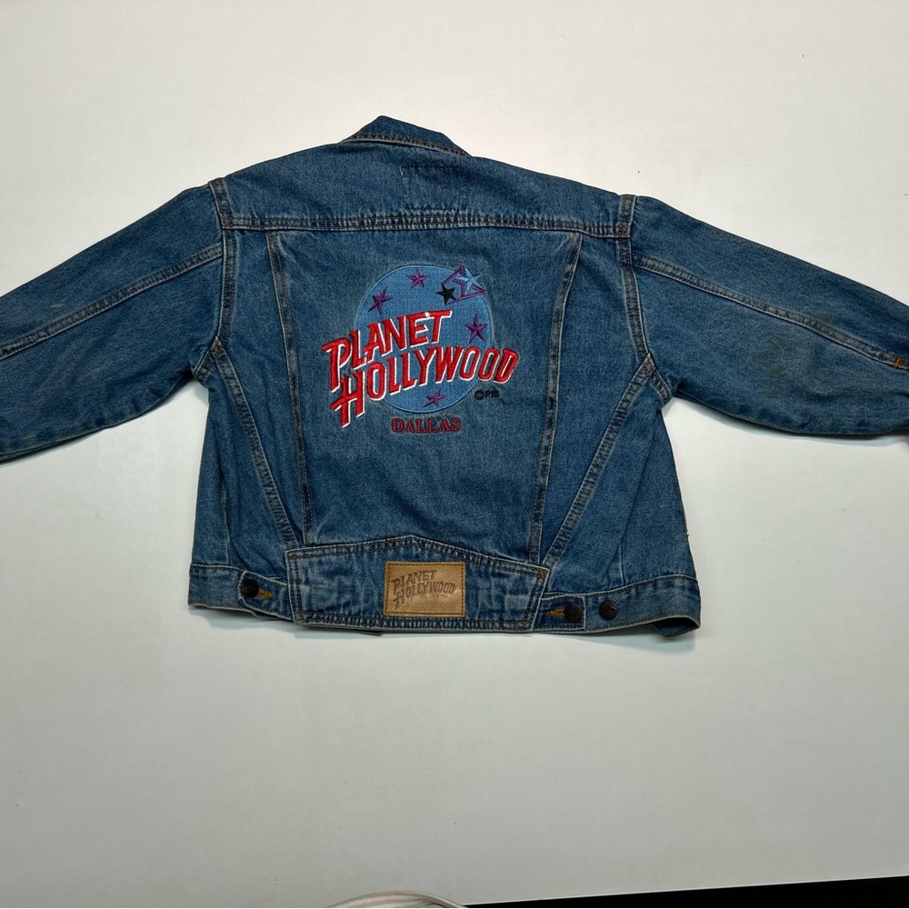 Vintage Planet Hollywood Jean Jacket